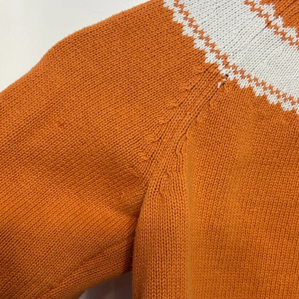 Gymboree Kids Orange Pumpkin Cardigan Sweater